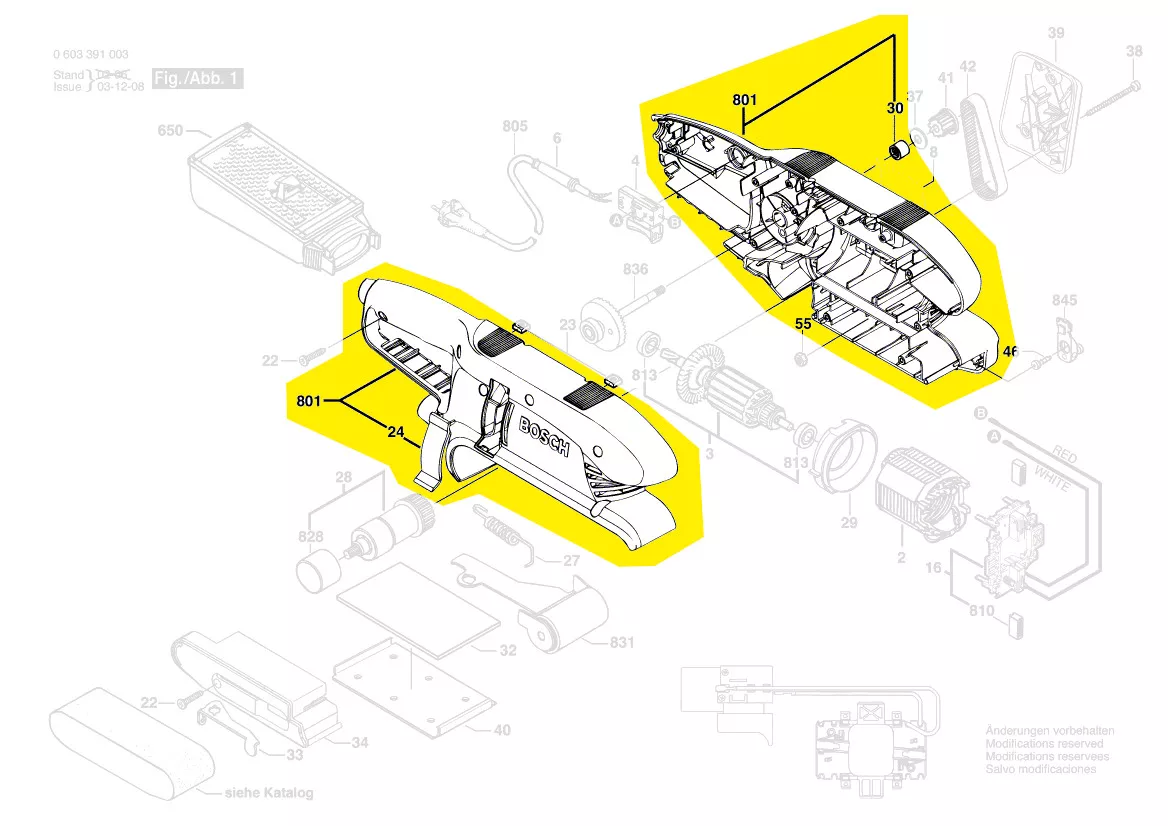 Carter réf. 2 610 391 451 BOSCH
